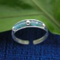 Wholesale sterling silver toe ring with beads