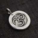 Wholesale sterling silver om pendant