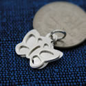Wholesale butterfly charm in sterling silver.