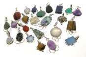 Lightweight silver pendants