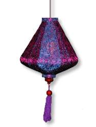 Garlic Shape Hoi An Lantern in Purple