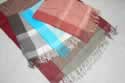 Solid border shawl
