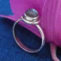 Four Points Silver Ring