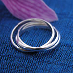 Sterling Puzzle Ring