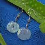 roman glass earrings