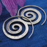 hill tribe hoop earrings