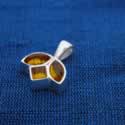 amber pendant