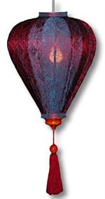 Silk Vietnamese Hoi An Lantern - Available In Many Colors