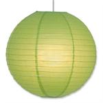 green Chinese paper lantern